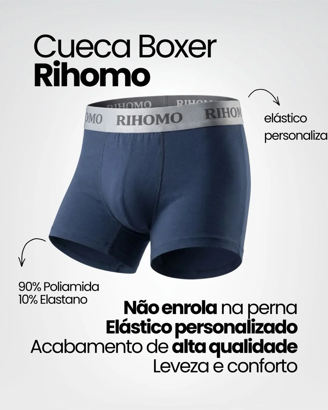 Cueca Boxer Rihomo